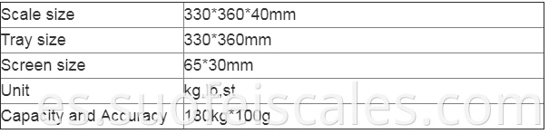 SF 122 Escala de peso corporal digital de baño de baño de bambú de alta calidad 180 kg